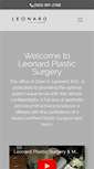 Mobile Screenshot of leonardplasticsurgery.com
